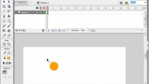 Flash Tutorial - Mouse Drag and Drop