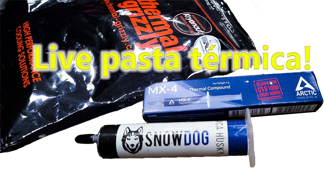 Pasta termica! Pode uma marca barata ser melhor que uma cara?