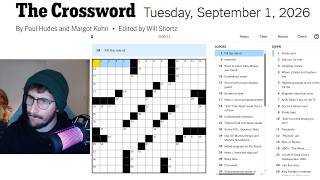 This Puzzle Had Me Tripping On Something... | NYT New York Times Crossword - Tuesday, September 01 screenshot 1
