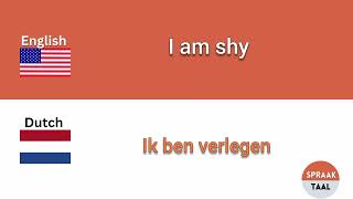 Learn Dutch Language Related to Heb and Ben Words