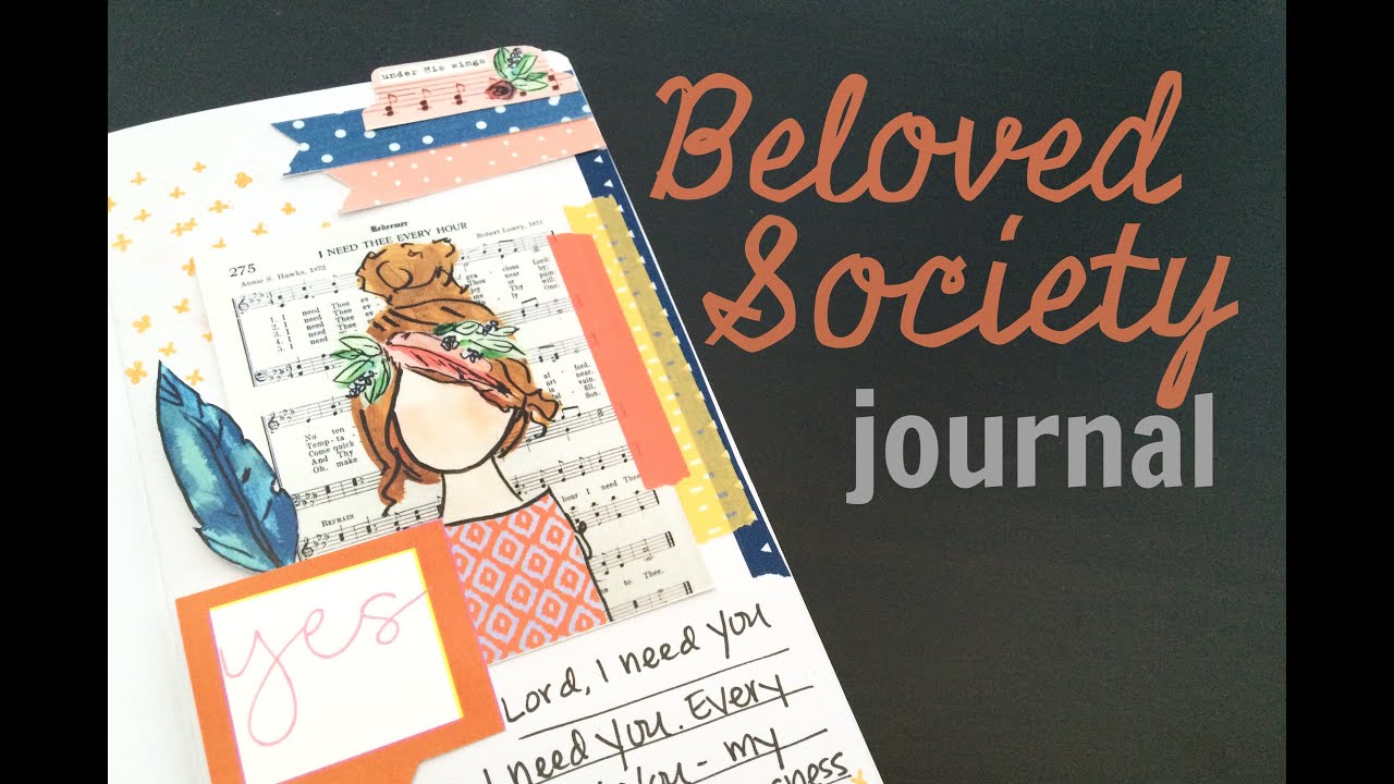 BELOVED SOCIETY JOURNAL//PRINT &amp; PRAY SHOP - YouTube