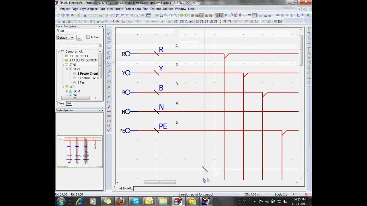 Eplan P8 Tutorial Potential wire color YouTube