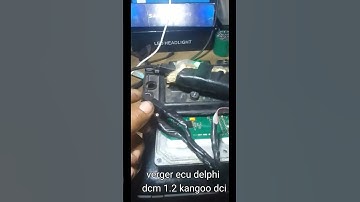 verger ecu delphi dcm 1.2 kangoo dci 1.5
