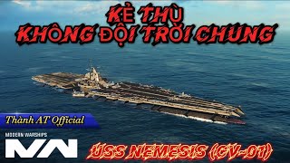 Modern Warships | USS NEMESIS (CV-01) ANH CẢ LỚP TÀU SÂN BAY RA TRẬN | COMBO CƯỜNG KÍCH F3 - F90