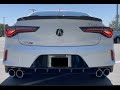 2021 TLX Type S Startup And Exhaust Note "V6 TURBO"