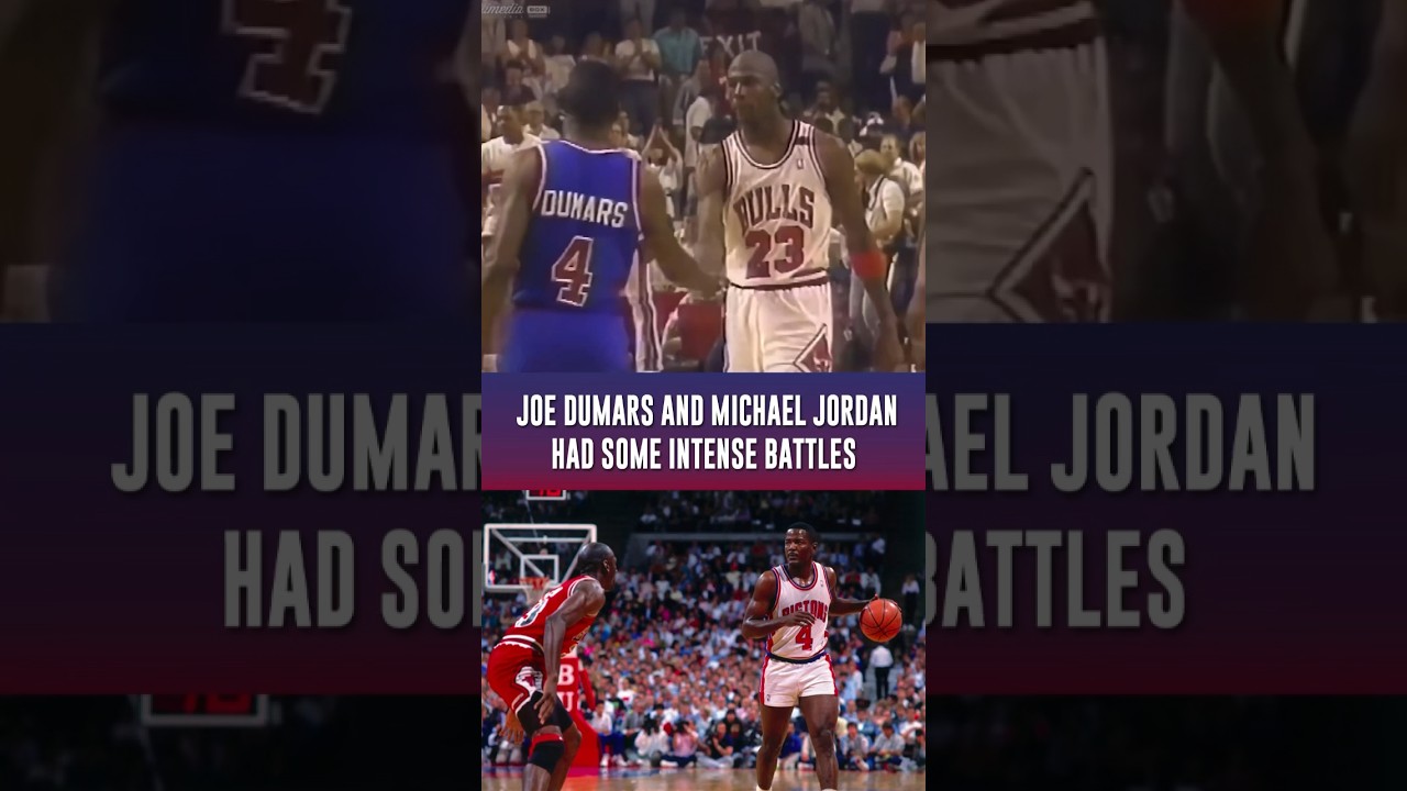 Joe Dumars shares why Michael Jordan never trash-talked him during their  matchups: ”We never said a negative word to each other on the court”, Basketball Network