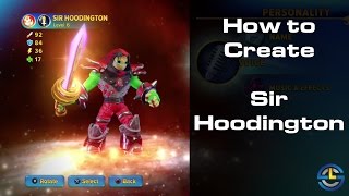 Skylanders Imaginators - How to Create Sir Hoodington