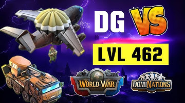 Artillery, Mortars and Paratroopers vs level 462 Automation Age base (world war) #dominations