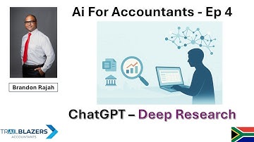 Deep Research with ChatGPT 5 for Accountants | Real Use Cases