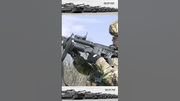 Mighty Military Woman on firing the M203 grenade launcher