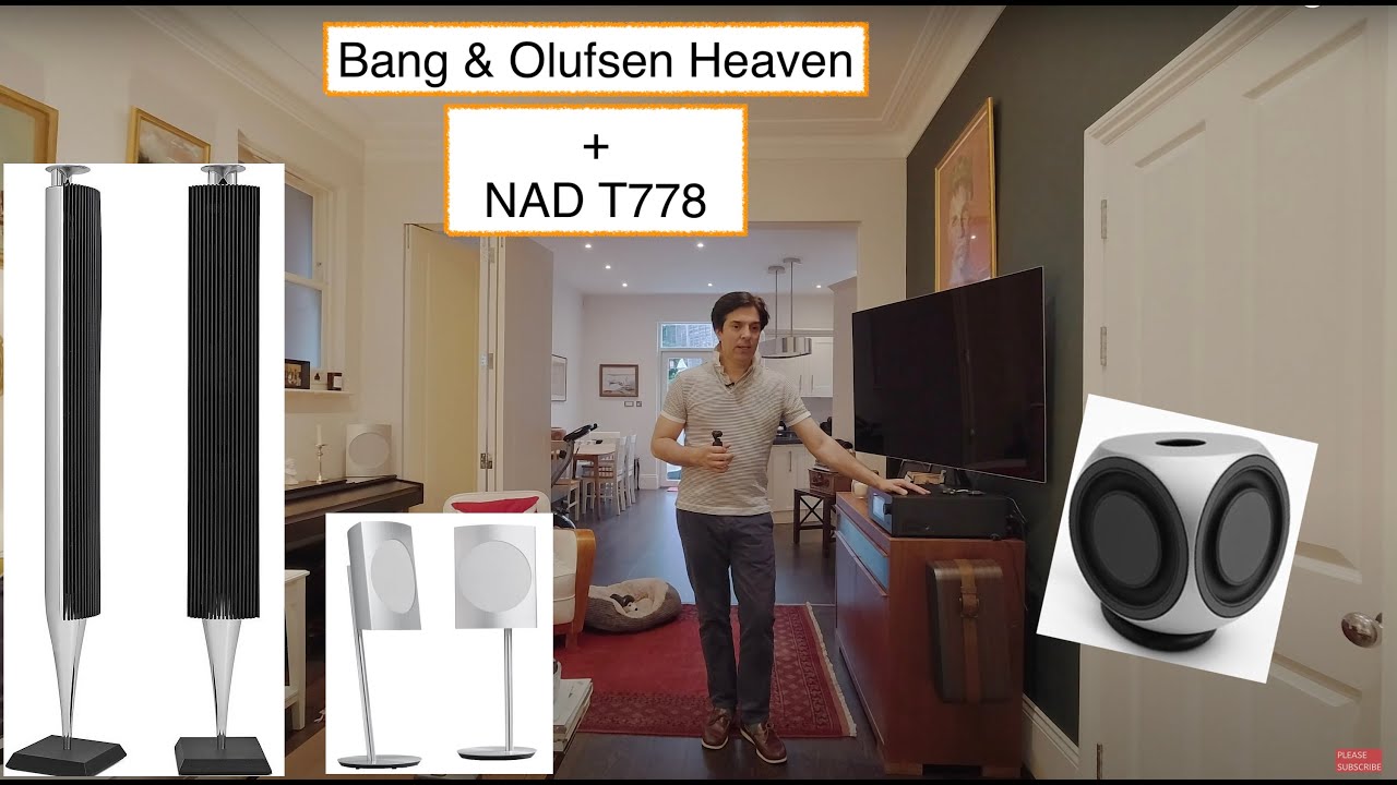 Bang & Olufsen Beolab 18 & 17 with NAD T778 Receiver - my music