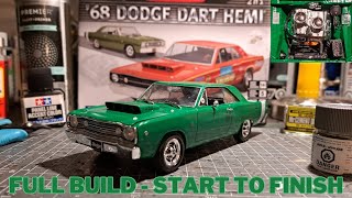 Building the 1968 Dodge Dart Hemi: 1/25 Scale Model Kit by Revell