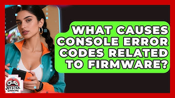 What Causes Console Error Codes Related To Firmware? - Joystick Generations