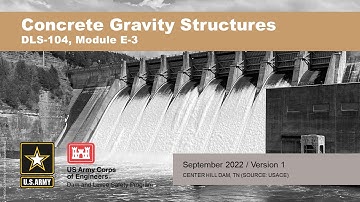 DLS-104 Module E3: Concrete Gravity Structures