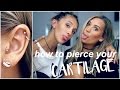 How to Pierce Your Cartilage AT HOME