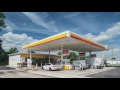 Construction and installation of a modular building for a Shell Garage including time lapse