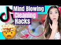 TIKTOK CLEANING HACKS That REALLY WORK 🤯 | Testing Viral Tik Tok Cleaning Tips | Best Cleantok