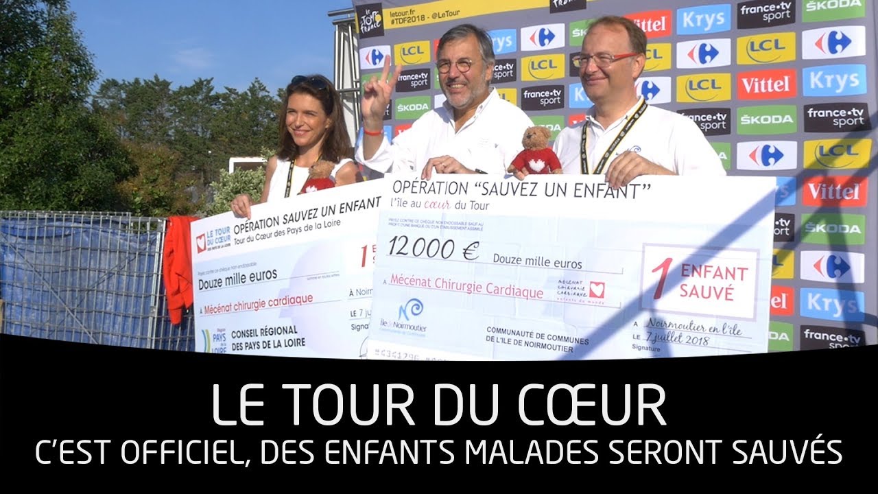 reportages francais La Région remet un chèque de 12 000 euros à Mécénat Chirurgie Cardiaque