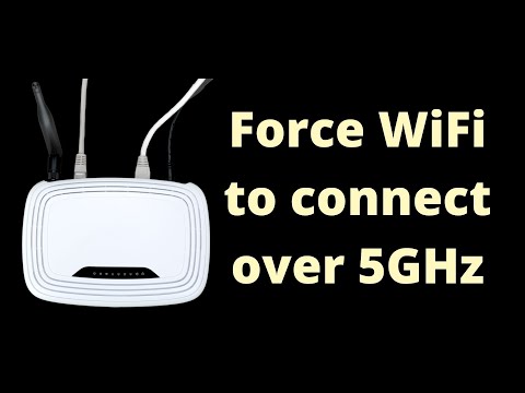 How to force WiFi to connect over 5GHz in Windows 11/10