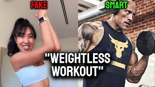 Weightless Bicep Workout