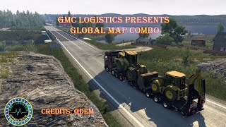 ETS2 Global Map Combo 1.40 with House in Italy (FIX) and House in Lyon