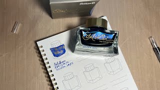 Pelikan Edelstein 2024 Ink of the Year Golden Lapis ink swatch