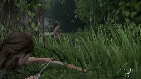 Hillcrest Stealth using bow & arrow only // TLOU 2 Survivor