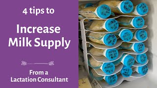 Increasing breastmilk supply | Tips for increasing breastmilk supply | How to pump more milk
