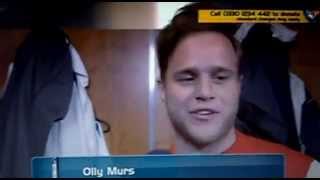 Olly Murs - Soccer Aid 2014, interview before match