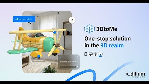 3DtoMe - Unleash the power of Spatial Computing