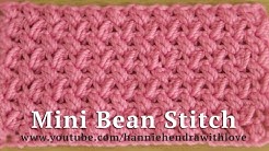 Mini Crochet Tutorial || Tutorial Merajut Motif Kacang Mini - Mini Bean Stitch - Durasi: 5.35. 