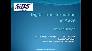 Digital Transformation in Audit