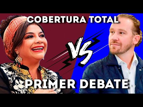 #DebateCDMX | Clara Brugada (Morena) VS Santiago Taboada (PAN) | Cobertura Total