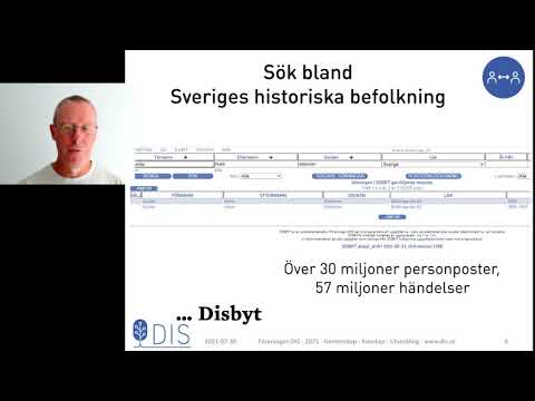Presentation föreningen DIS