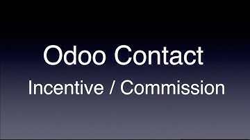 Manage Contact or Partner Commission / Incentive in #odoo by #AlmightyCS Hospital Management System