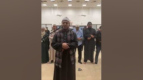 ماتيسر من سورة الشعراء للقارئ الشيخ محمود صابر الفيومي إمام الجامع الأزهر من ولاية تكساس الأمريكية