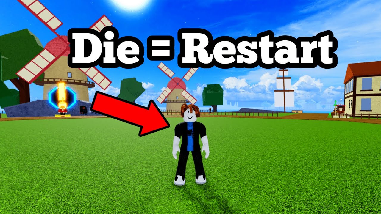 Can You Beat Blox Fruits Without Dying? *frustrating*