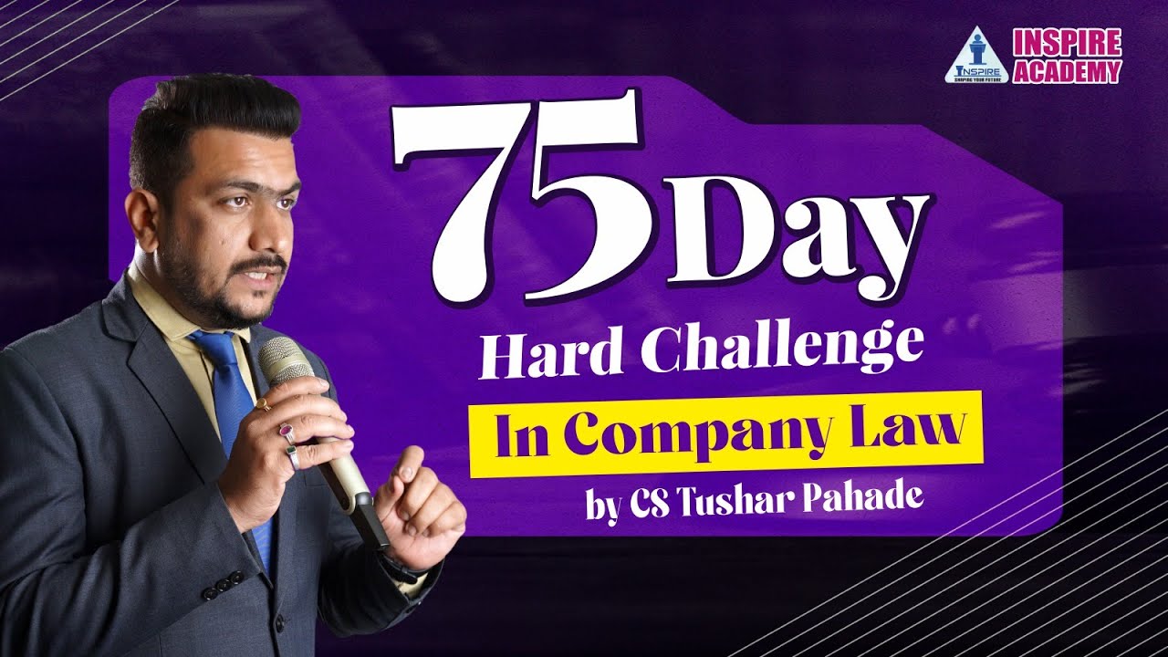 Company Law 75 Day HARD Challenge Road To 75 Marks In LAW YouTube company-law-75-day-hard-challenge-road-to-75-marks-in-law-youtube