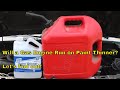 Will a Gas Engine Run on Paint Thinner?  Let's find out!