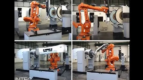 INTEC ROBOTICS MACHINE FOR LINISHING & POLISHING BUMPER BARS