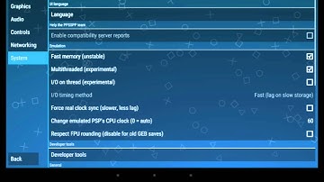Best settings for PPSSPP on android |1.0.1|