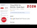 Cloud SQL for MySQL: Qwik Start | 2026 | #GSP151 #qwiklabs #qwiklabsarcade2026