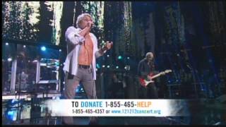 DALTREY + TOWNSHEND The Who Love Reign O'er Me Live 121212concert Hurricane Sandy chords