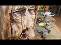 Re-carving My First Chainsaw carving &amp; and some Inspirational words for the very new carvers.