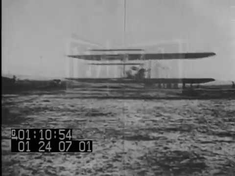 Stock Footage - WRIGHT BROTHERS FIRST FLIGHT