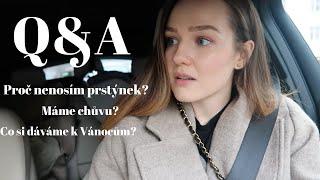 Q&A VLOG | Spousta vašich otázek & náš adventní víkend 🎄