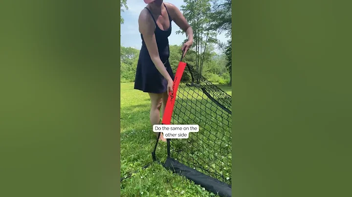 How to Assemble Aceletiqs Flexible L Screen Baseball Pitching Net - Easy to Assembly Portable