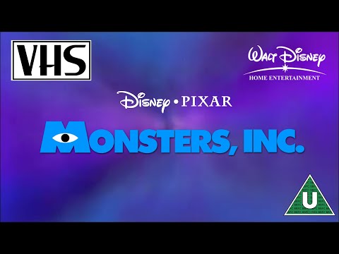 Opening to Monsters, Inc. UK VHS (2002)