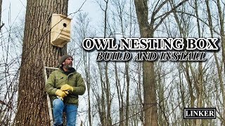 Owl Nesting Box Build and Install