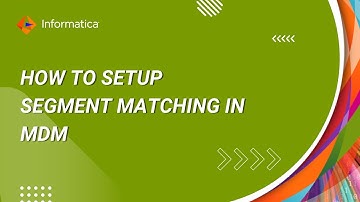 How to Setup Segment Matching in MDM